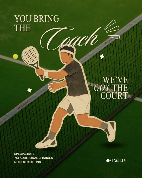 You bring the coach, we've got the court poster